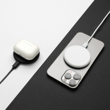 Logotrade corporate gift image of: Magnapad 15W RCS rplastic magnetic 3 in 1 charging pad