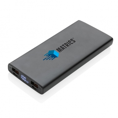 Logotrade promotional product picture of: Aluminium 18W 10.000 mAh PD Powerbank