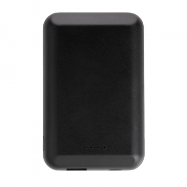 Logo trade promotional merchandise picture of: Magnetic 5.000 mAh 5W wireless powerbank
