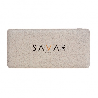 Logotrade promotional gift image of: 10.000 mah wheat straw powerbank