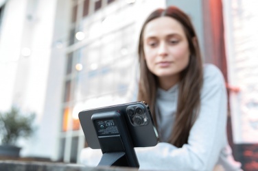 Logo trade advertising products image of: Urban Vitamin Sonoma RCS rplastic 10.000mah powerbank