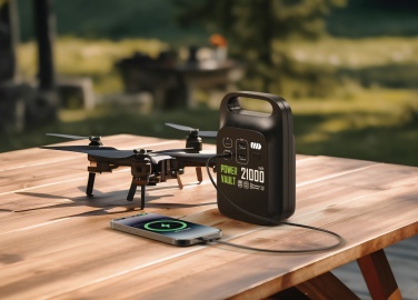 Logotrade promotional items photo of: Power Vault RCS rplastic 21000 mAh portable power station