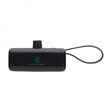 Logotrade promotional merchandise image of: Powerlink RCS rplastic 3000 mAh powerbank iOS connector