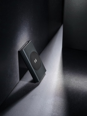 Logotrade promotional gifts photo of: Terra RCS recycled aluminium 5000 mAh powerbank 5W wireless