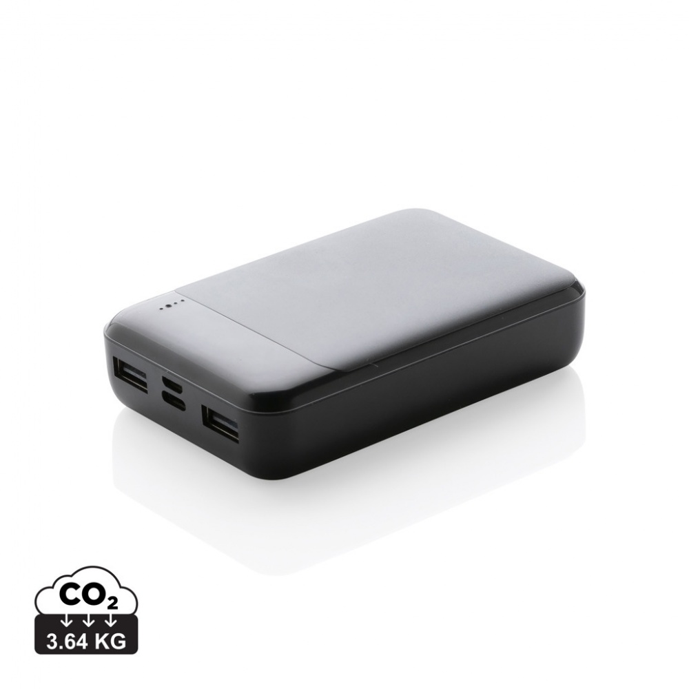 Logotrade promotional merchandise photo of: RCS standard recycled plastic 10.000 mAh powerbank