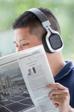 Logotrade promotional giveaway image of: Vogue Headphone