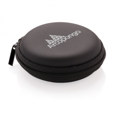Logo trade promotional merchandise photo of: Wireless earbuds in pouch