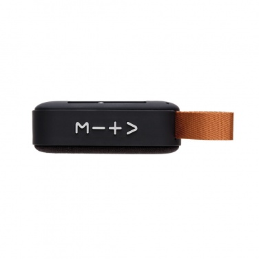 Logo trade promotional giveaways picture of: Fabric trend speaker