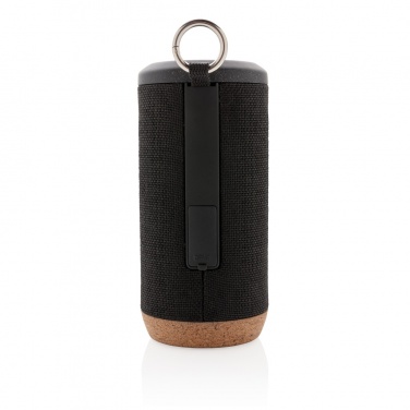 Logo trade business gift photo of: Baia 10W wireless speaker, cork
