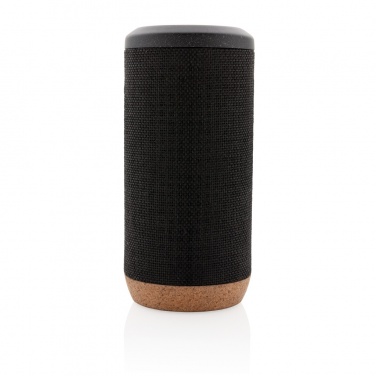 Logo trade promotional gifts image of: Baia 10W wireless speaker, cork