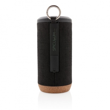 Logotrade advertising products photo of: Baia 10W wireless speaker, cork