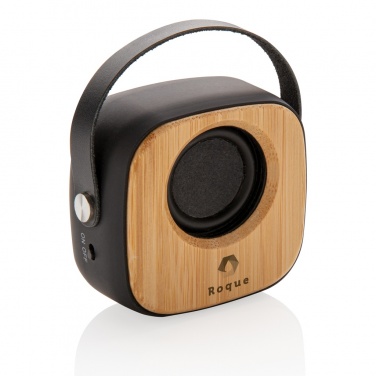 Logo trade promotional items picture of: Bamboo 3W Wireless Fashion Speaker