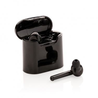 Logo trade promotional giveaways picture of: Liberty wireless earbuds in charging case