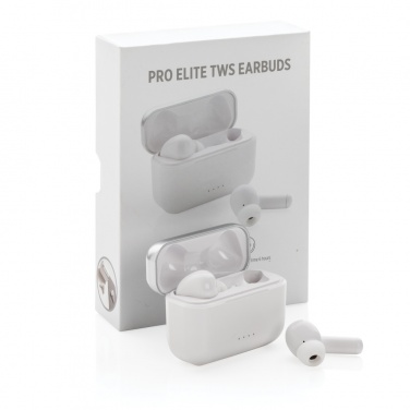 Logo trade corporate gifts image of: Pro Elite TWS earbuds