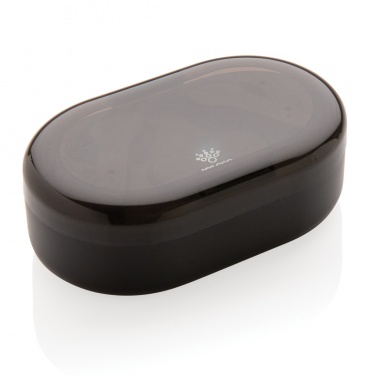 Logotrade promotional product picture of: Light up logo TWS earbuds in charging case