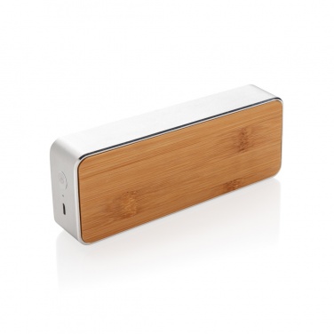 Logotrade promotional item picture of: Nevada Bamboo 3W wireless speaker