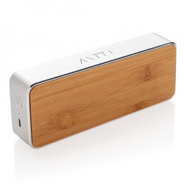 Logotrade promotional merchandise picture of: Nevada Bamboo 3W wireless speaker