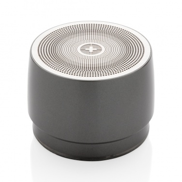 Logo trade corporate gifts picture of: Swiss peak 5W wireless bass speaker