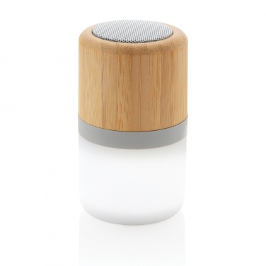 Logotrade advertising product image of: Bamboo colour changing 3W speaker light