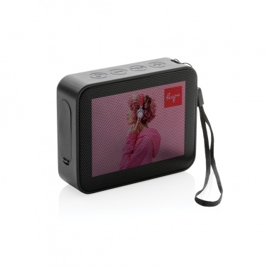 Logotrade advertising products photo of: Urban Vitamin Vallejo RCS rplastic 3W speaker IPX 7