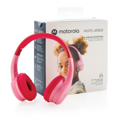 Logotrade promotional gift image of: Motorola JR 300 kids wireless safety headphone