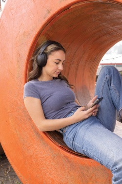 Logotrade promotional gift picture of: Urban Vitamin Cupertino RCS rplastic ANC headphone