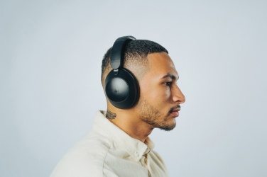 Logo trade corporate gifts image of: Urban Vitamin Cupertino RCS rplastic ANC headphone