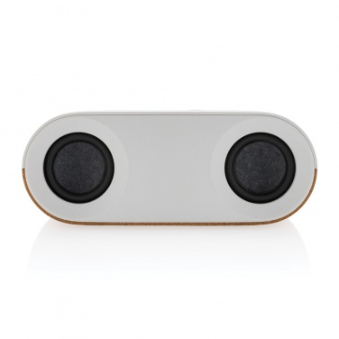 Logotrade promotional items photo of: Oregon RCS recycled plastic and cork 10W speaker