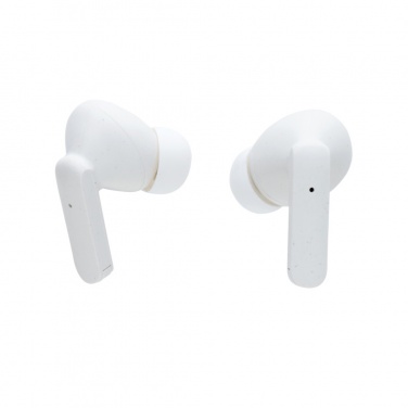 Logotrade promotional giveaways photo of: Oregon RCS recycled plastic and cork TWS earbuds