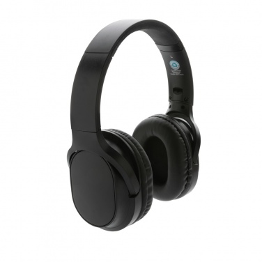 Logotrade corporate gift picture of: RCS recycled plastic Elite Foldable wireless headphone