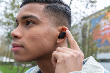 Logo trade promotional merchandise picture of: Urban Vitamin Gilroy hybrid ANC and ENC earbuds