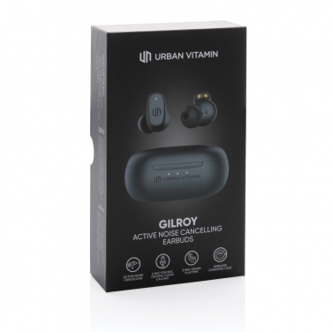Logotrade advertising products photo of: Urban Vitamin Gilroy hybrid ANC and ENC earbuds