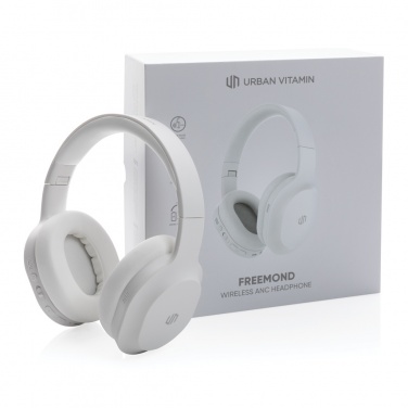 Logo trade promotional gifts image of: Urban Vitamin Freemond wireless ANC headphone