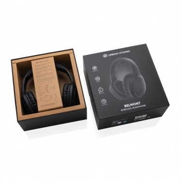 Logo trade promotional products picture of: Urban Vitamin Belmont wireless headphone