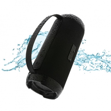Logotrade promotional giveaway image of: RCS recycled plastic Soundboom waterproof 6W speaker