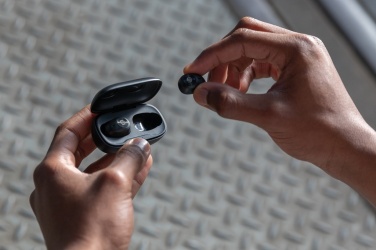 Logotrade promotional giveaways photo of: Urban Vitamin Palm Springs RCS rplastic ENC earbuds