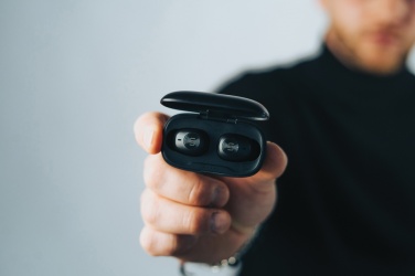 Logotrade corporate gift image of: Urban Vitamin Palm Springs RCS rplastic ENC earbuds