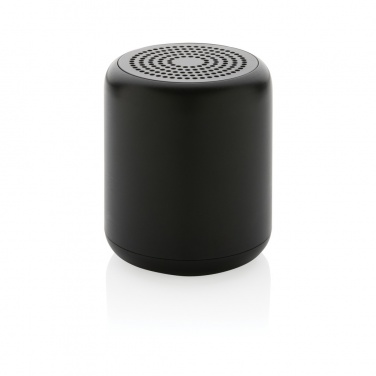 Logo trade corporate gifts image of: RCS certified recycled plastic 5W Wireless speaker