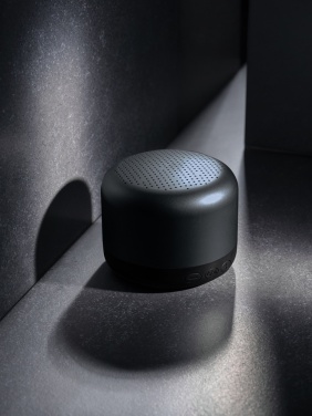 Logo trade promotional merchandise image of: Terra RCS recycled aluminium 5W wireless speaker