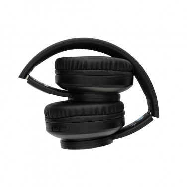 Logo trade promotional merchandise image of: Terra RCS recycled aluminium wireless headphone