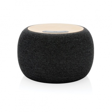 Logo trade promotional products picture of: RCS Rplastic/PET and bamboo 5W speaker