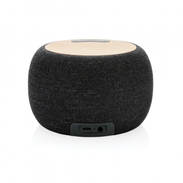 Logotrade promotional items photo of: RCS Rplastic/PET and bamboo 5W speaker