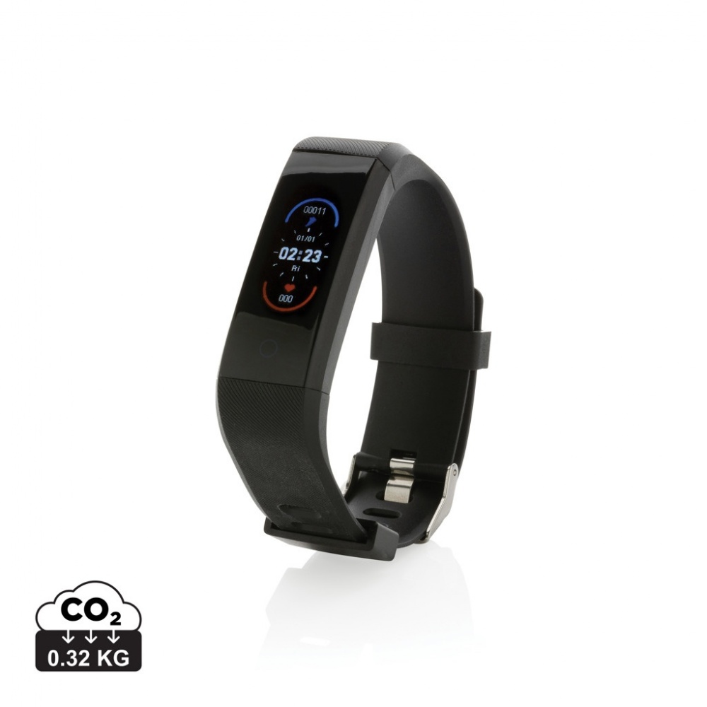 Logo trade promotional merchandise photo of: RCS recycled TPU Sense Fit with heart rate monitor