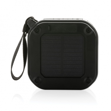 Logotrade promotional gifts photo of: 3W RCS recycled plastic wireless sunwave solar speaker