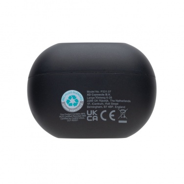 Logo trade promotional products picture of: Prolink RCS recycled plastic hybrid ANC/ENC earbud