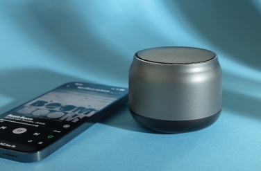 Logo trade corporate gifts image of: BeatBuddy recycled plastic 3W speaker