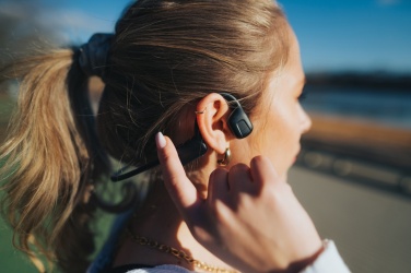 Logo trade promotional gift photo of: Urban Vitamin Glendale RCS rplastic air conductive headphone