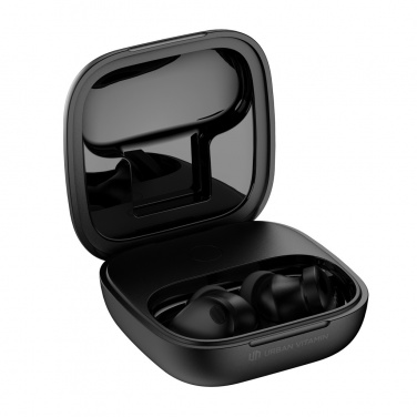 Logotrade promotional gift image of: Lakewood RCS recycled and repairable wireless earbuds