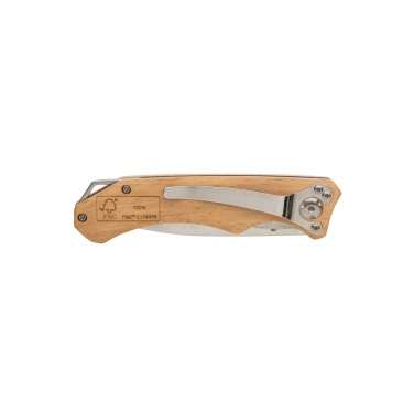 Logotrade promotional merchandise image of: Wooden outdoor knife