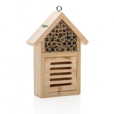 Logo trade business gifts image of: Small insect hotel